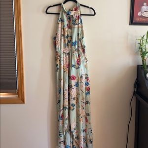 Floral Print XL Maxi Dress women’s dresses boho